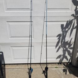 Fishing Pole With Reel  - $15 Each