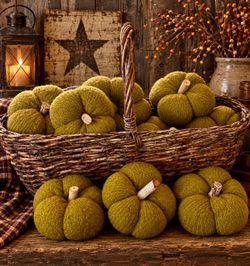 Handmade  Pumpkins Fall Decorations