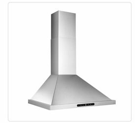 Elite 30-in. Ducted Wall Mounted Range Hood in Sta