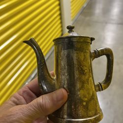 Wear Brite Nickel Silver Creamer Milk Server Vintage