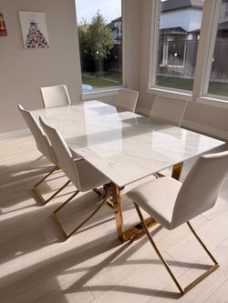 Heavy marble table