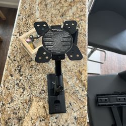 Amazon Basics Full Motion Articulating-Arm TV Wall Mount for 12-39 Inch TVs and Flat Panels up to 40 Lbs, Black (2) Available