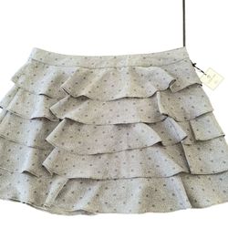 I Love H81 Ruffled Layered Skirt