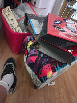 Sports card collection