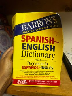 Spanish dictionary