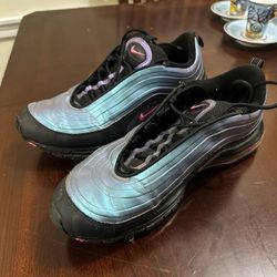 Nike Men Air Max LX Throwback Future AV1165 001 Black Metallic Sneakers size 12