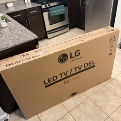 LG 55” LED TV – Brand New in Box