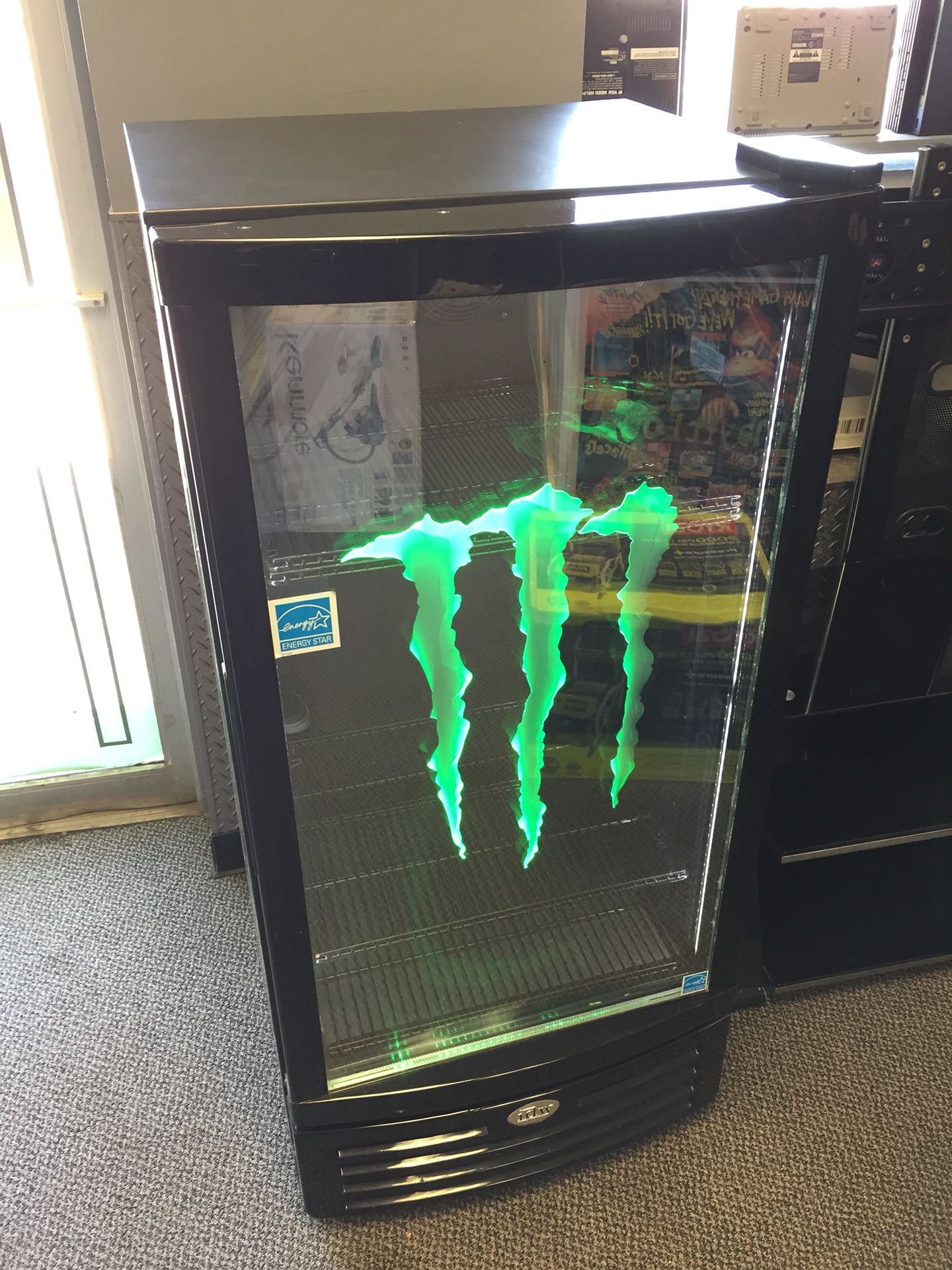 IDW GCG-10 Full Sized Monster Energy Drink Fridge