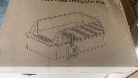 Stainless steel sifting liner box
