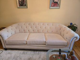 Sofa and accent chair
