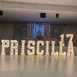 Marquee Letters And Numbers 