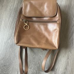 Leather Backpack 