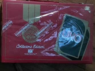 Uno 10th anniversary commemorative collectors edition