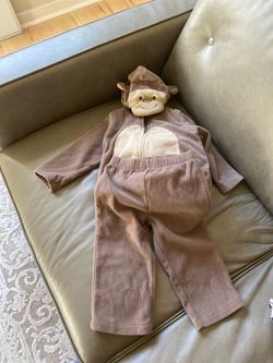 2 piece 18 month old monkey costume