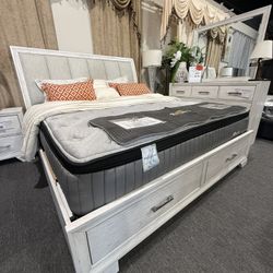 4 Pc King Bedroom Set 