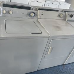 Ge Set Washer And Dryer / 🔌Comes with 2 month warranty 📆LOCATED AT:📍📍 5200 E 10TH AVENUE TAMPA FL 33619PHONE 📲 813~473~0570