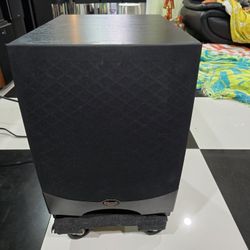 Klipsch RW 10 Powered Subwoofer 260-watt continuous (FTC) and 575-watt peak amplifier. Excellent condition perfect working amazing sound will test bef