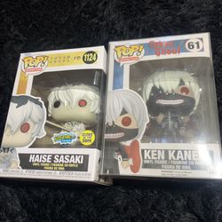 Tokyo Ghoul Funko Pops Read Desc!!