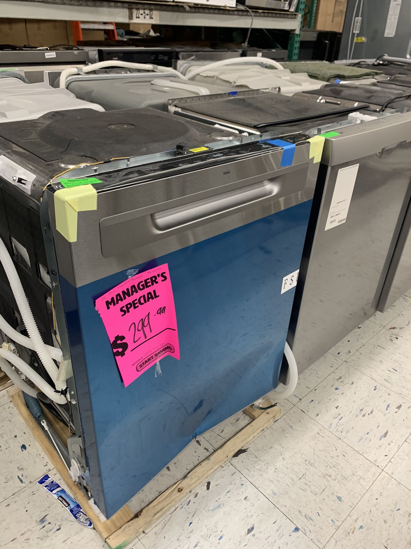 GE Top Control Dishwasher