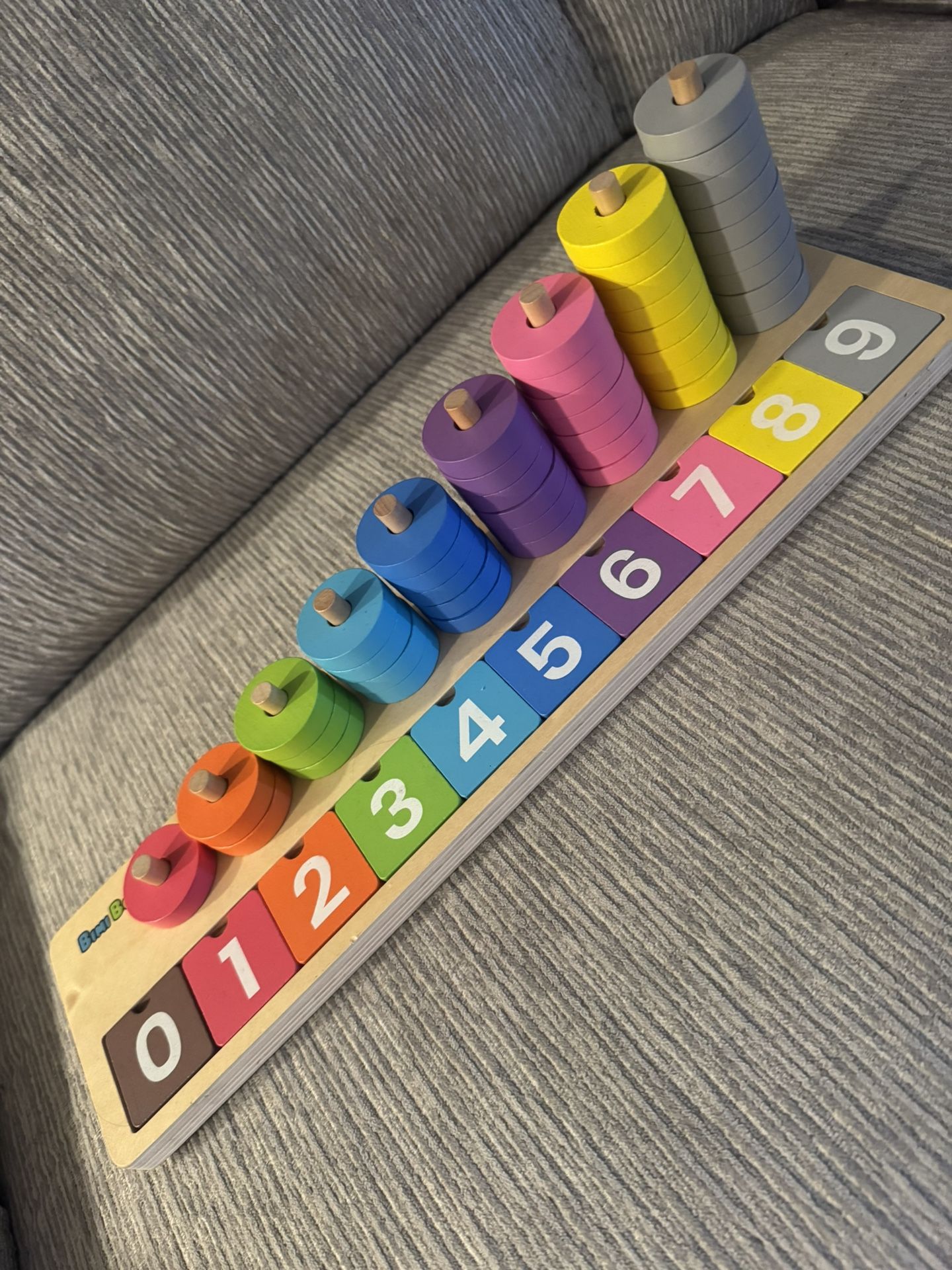 Toddler Stacking Numbers 0-9 Learning Toy