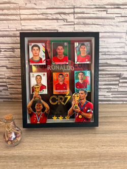 ⚽ Cristiano Ronaldo CR7 Collectible Shadow Box Frame