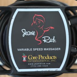 Jeanie Rub Massager Variable Speed 
