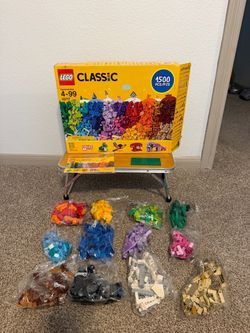LEGO Classic 10717 Bricks Bricks Bricks 1500 Pieces Sealed Bags Complete