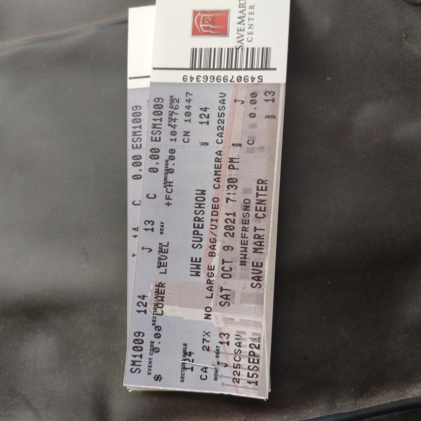WWE Tickets