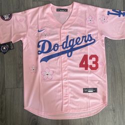 Los Angeles Dodgers Banda Tokyo Series Pink Jersey 