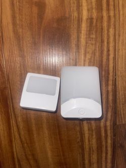 White LED Night Lights Set of 2