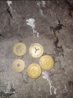 Vintage New York City Transit Tokens Lot of 5