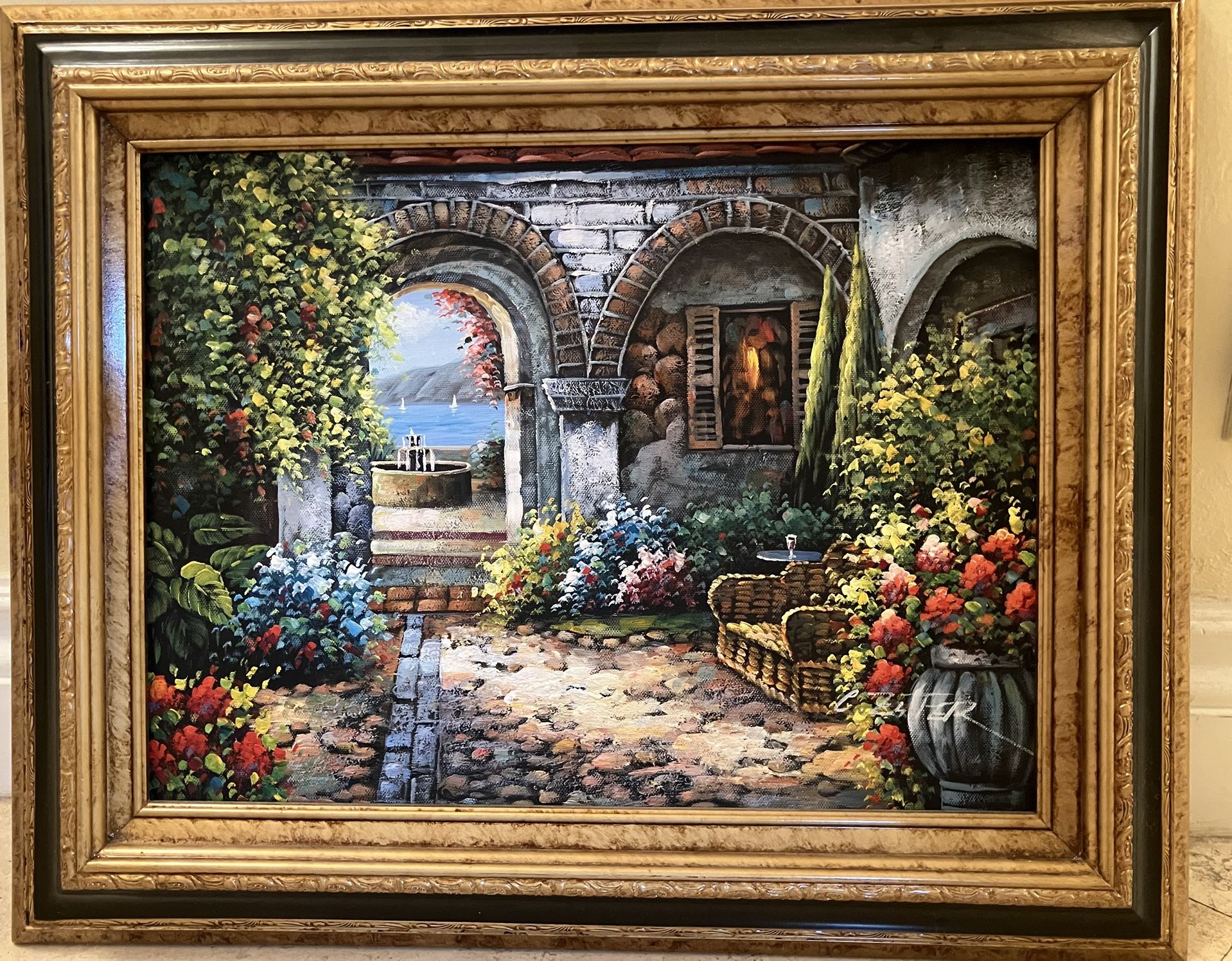 Original Oil On Canvas 