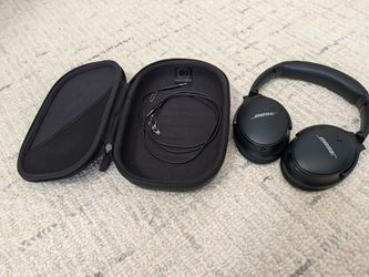 Bose Over-Ear Headphones with Case and Cable