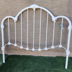 ENCHANTING Solid Wrought Iron Queen Size Headboard