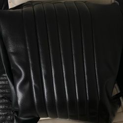 Nova Custom Seat Covers Black Leather 
