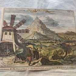 Scarce ..Date...1744... Silver City In The Andes....