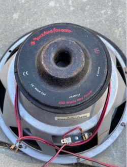 Rockford Fosgate 12” Sub Woofers 400 Watt 80hm Set of 2