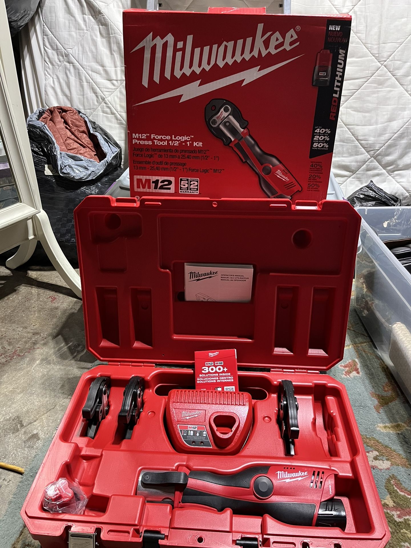 Milwaukee M12 Force Logic Press Tool 