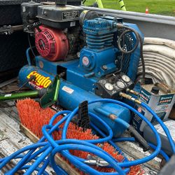 EMGLO air compressor with Honda GX 160