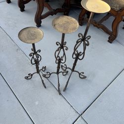 Three Set Candle Holder