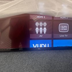 New 65 Inch TCL +Roku TV