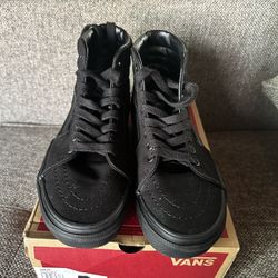 Vans sk8 High All Black Shoes 