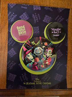 Disney Oogie boogie bash pins