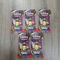 Pokemon Perfect Order Sleeved Packs 5