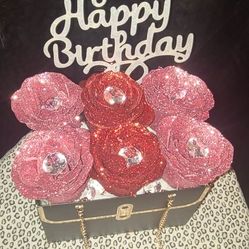 Purse Flower Arrangement