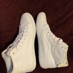 Hi White Vans