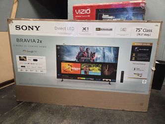 75” Sony smart 4k Bravia 2 tv