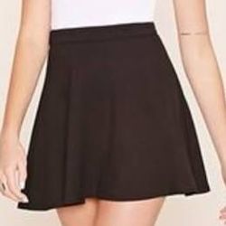 Black Skater Skirt