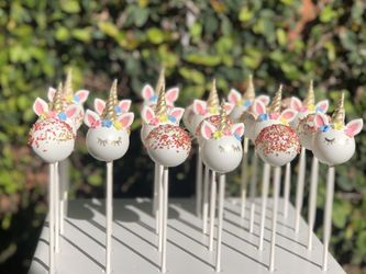 Unicorn Cake Pops