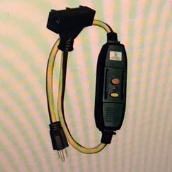 Portable In-Line GFCI POW-R Block 12/3 SJTW (2ft)